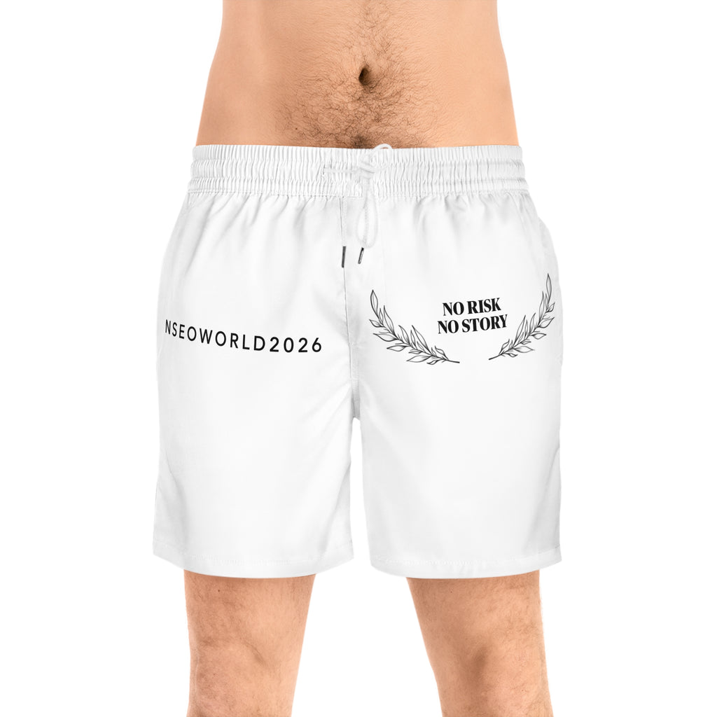 Men's Mid-Length Swim Shorts (AOP)