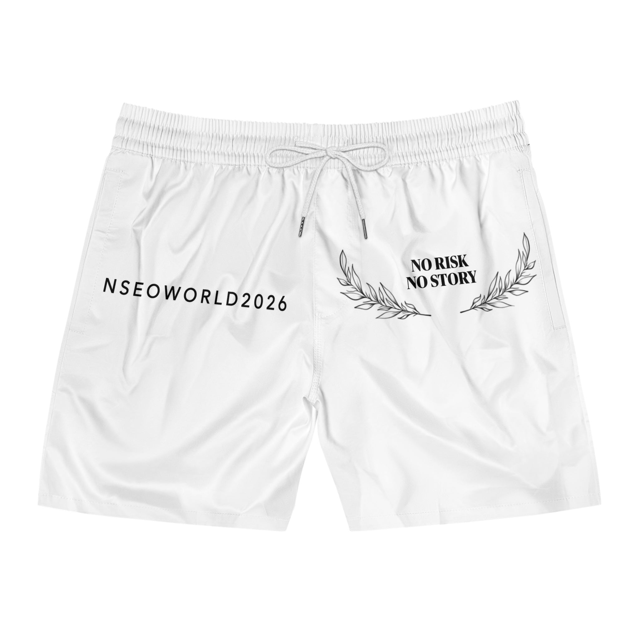 Men's Mid-Length Swim Shorts (AOP)