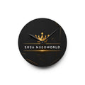 Acrylic Wall Clock — 2026 Nseoworld Gold Crown Decorative Wall Clock
